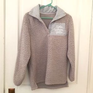 Alpha Gamma Delta Sherpa Sweatshirt